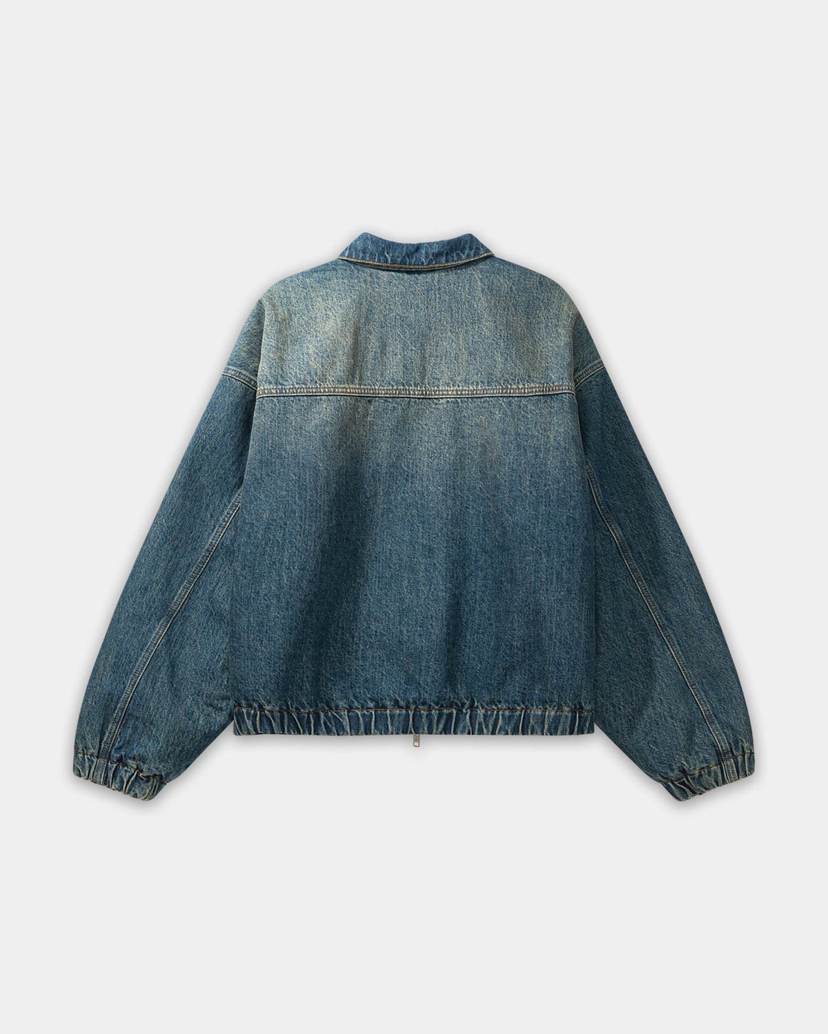 Denim Workwear Jacket, Men - Dark Blue Wash