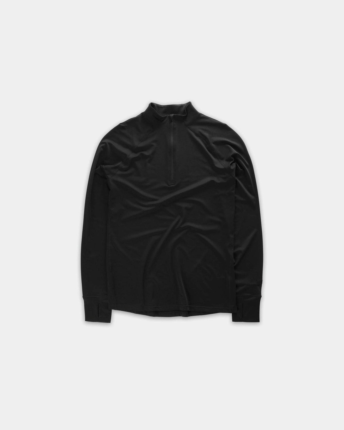Half-Zip Midlayer Top, Men - Black