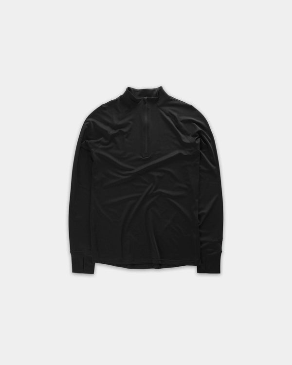 Half-Zip Midlayer Top, Men - Black