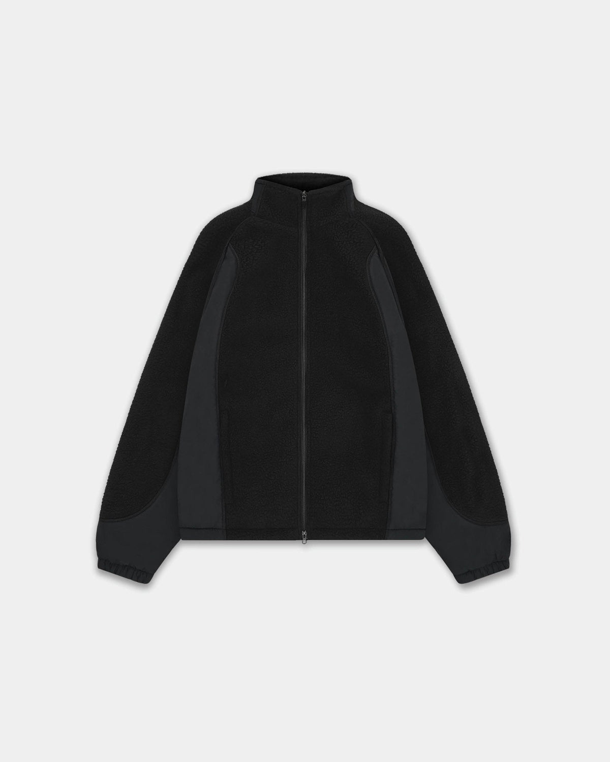 Polar Fleece Jacket, Men - Black