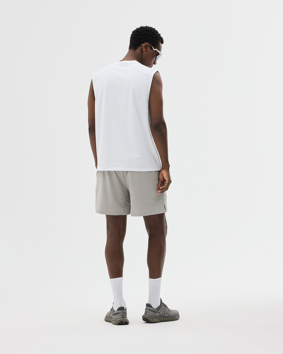 Athletic Tank Top - Sport 3 - Snow White