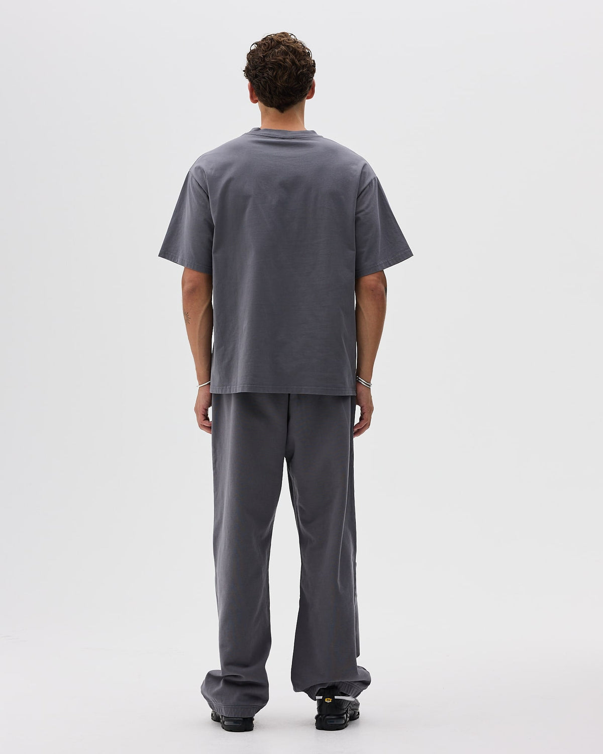 Straight Leg Sweatpants, Men - Logo 3.0 - Dark Grey