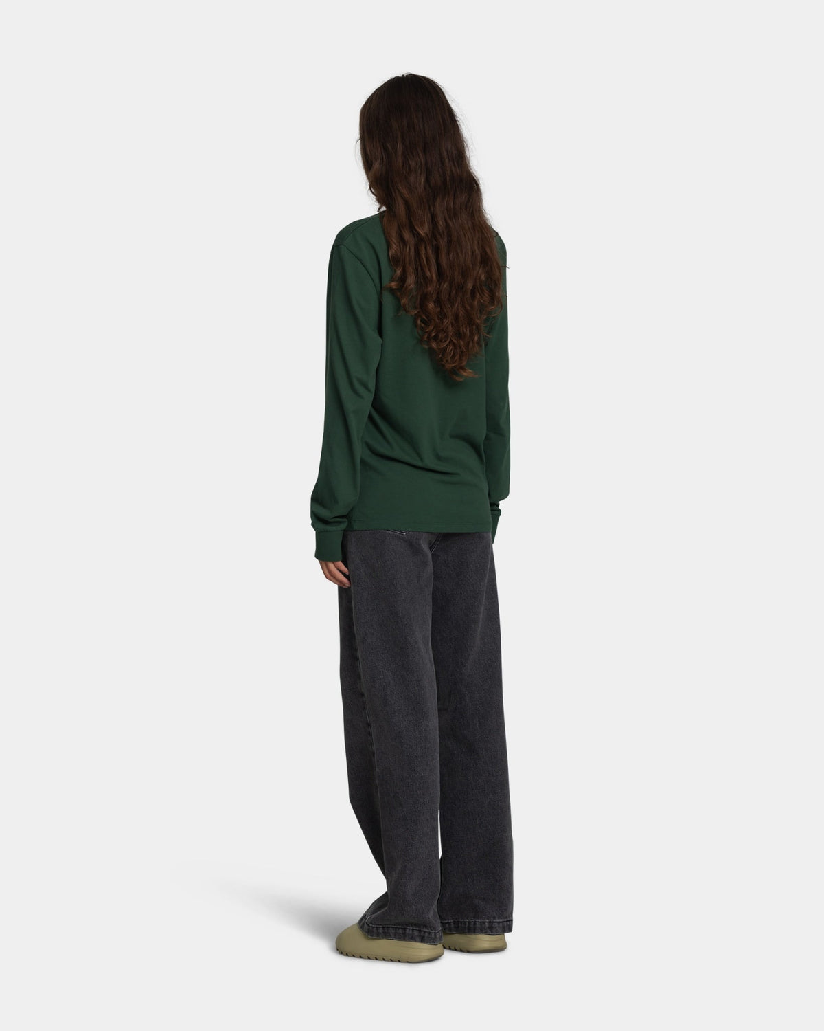 Long Sleeve, Women - Bottle Green