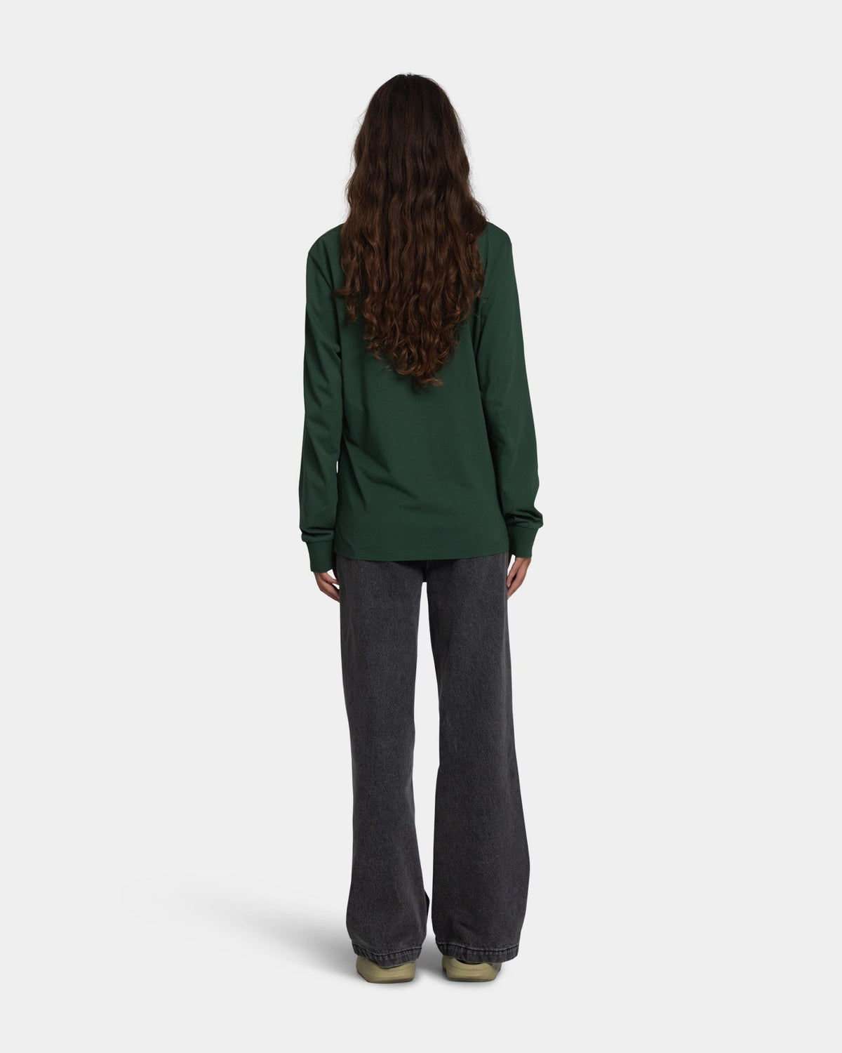 Long Sleeve, Women - Bottle Green