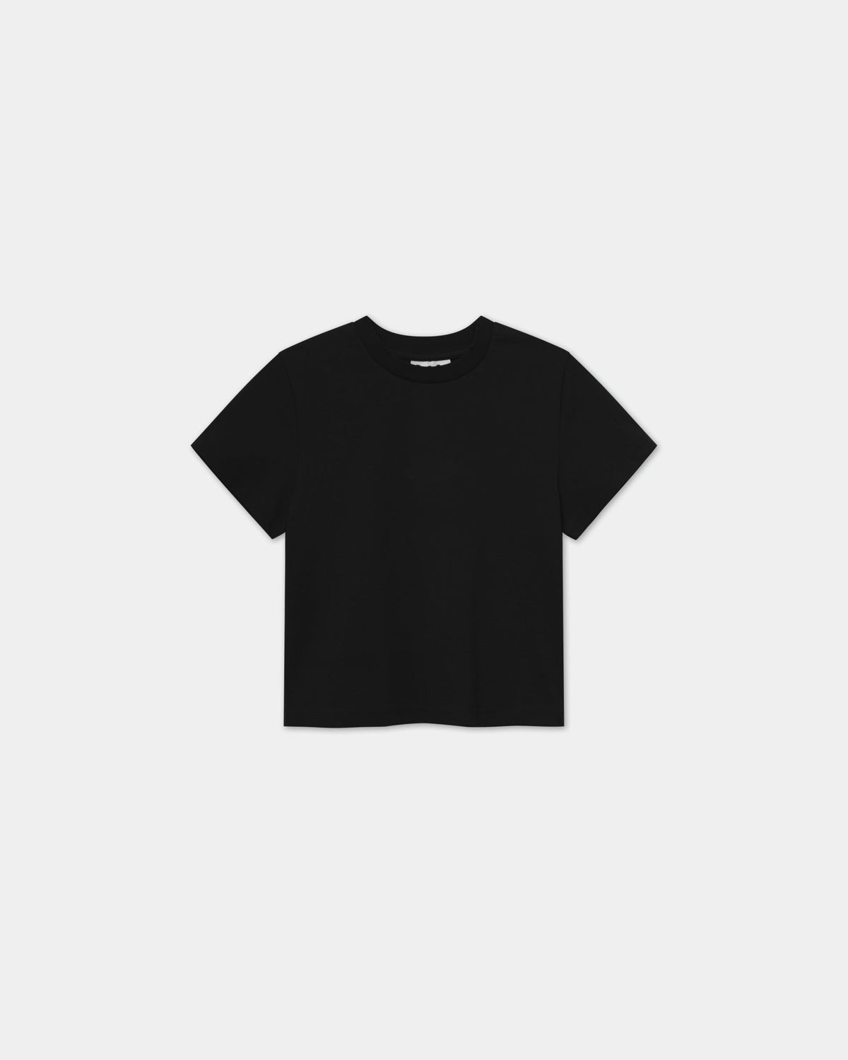 Cropped Women's Tee - Black