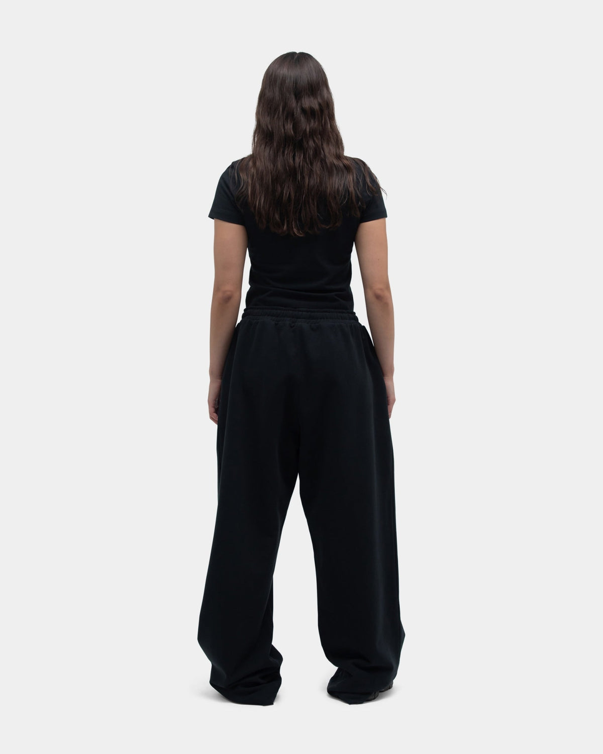 Cropped Women's Tee - Black