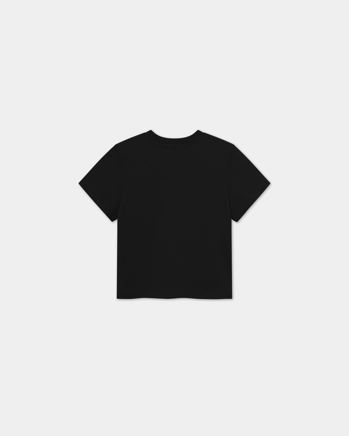 Cropped Women's Tee - Black