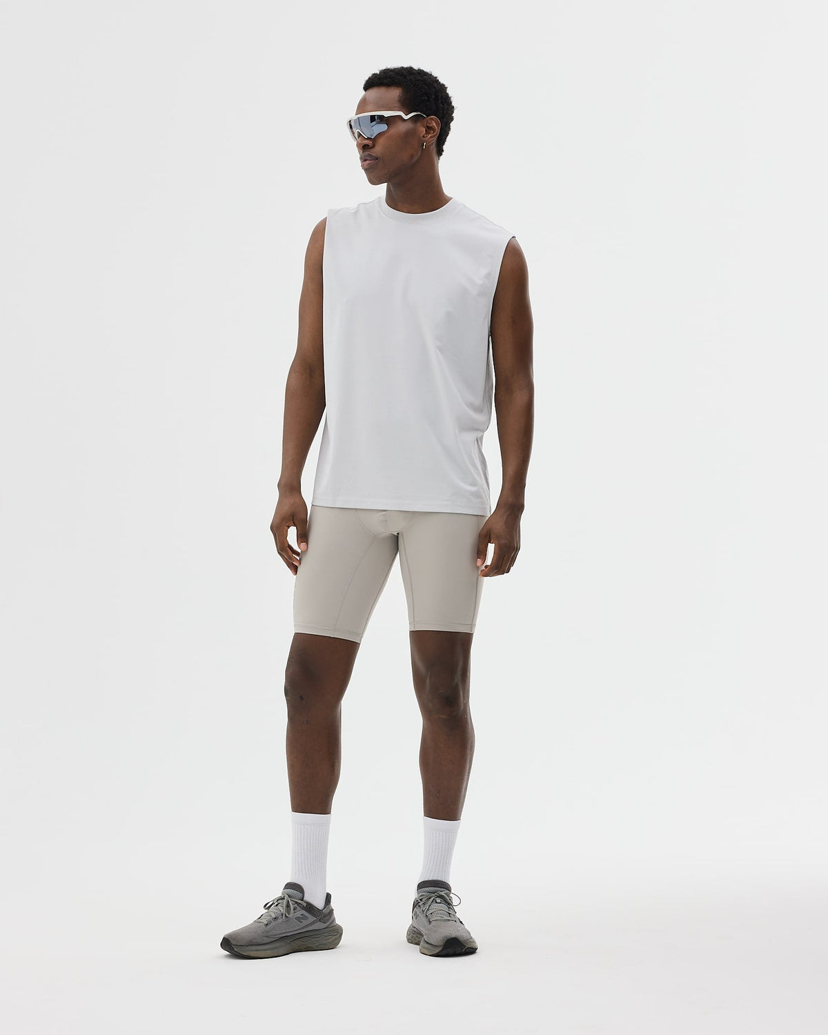 Athletic Tank Top - Sport 3 - Quiet Gray