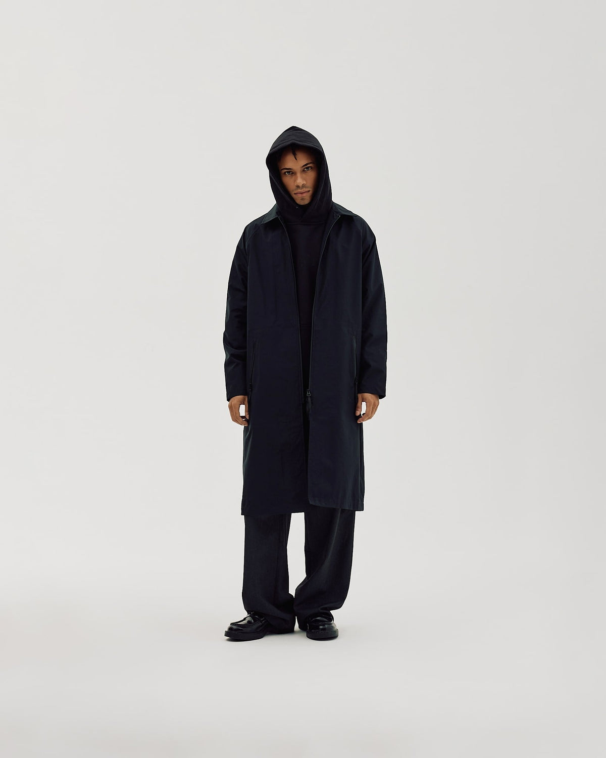 Trench Coat, Men - Black