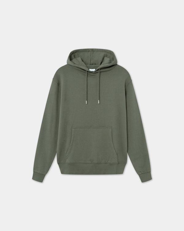 Hoodie Classic, Men (Olive Green)