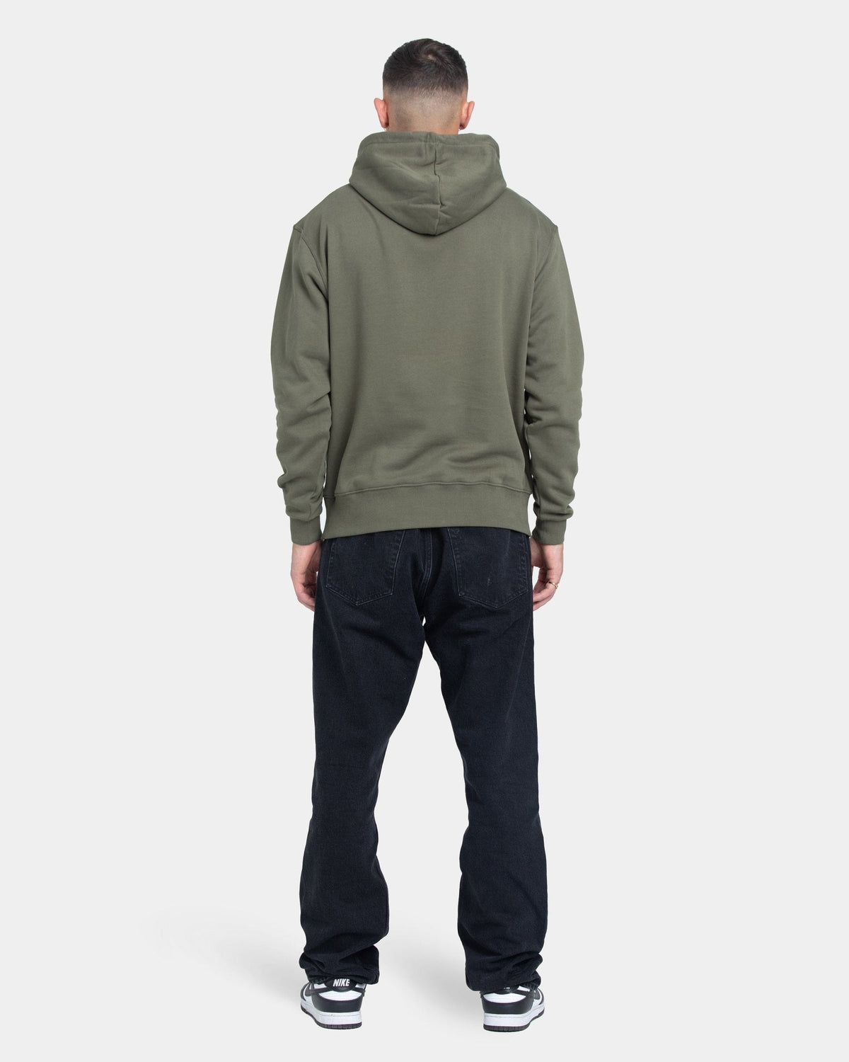 Hoodie Classic, Men (Olive Green)