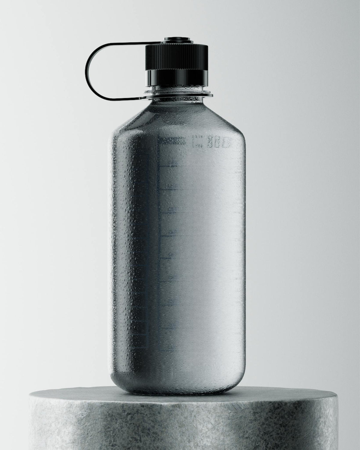 Water Bottle 1000 ml - Black