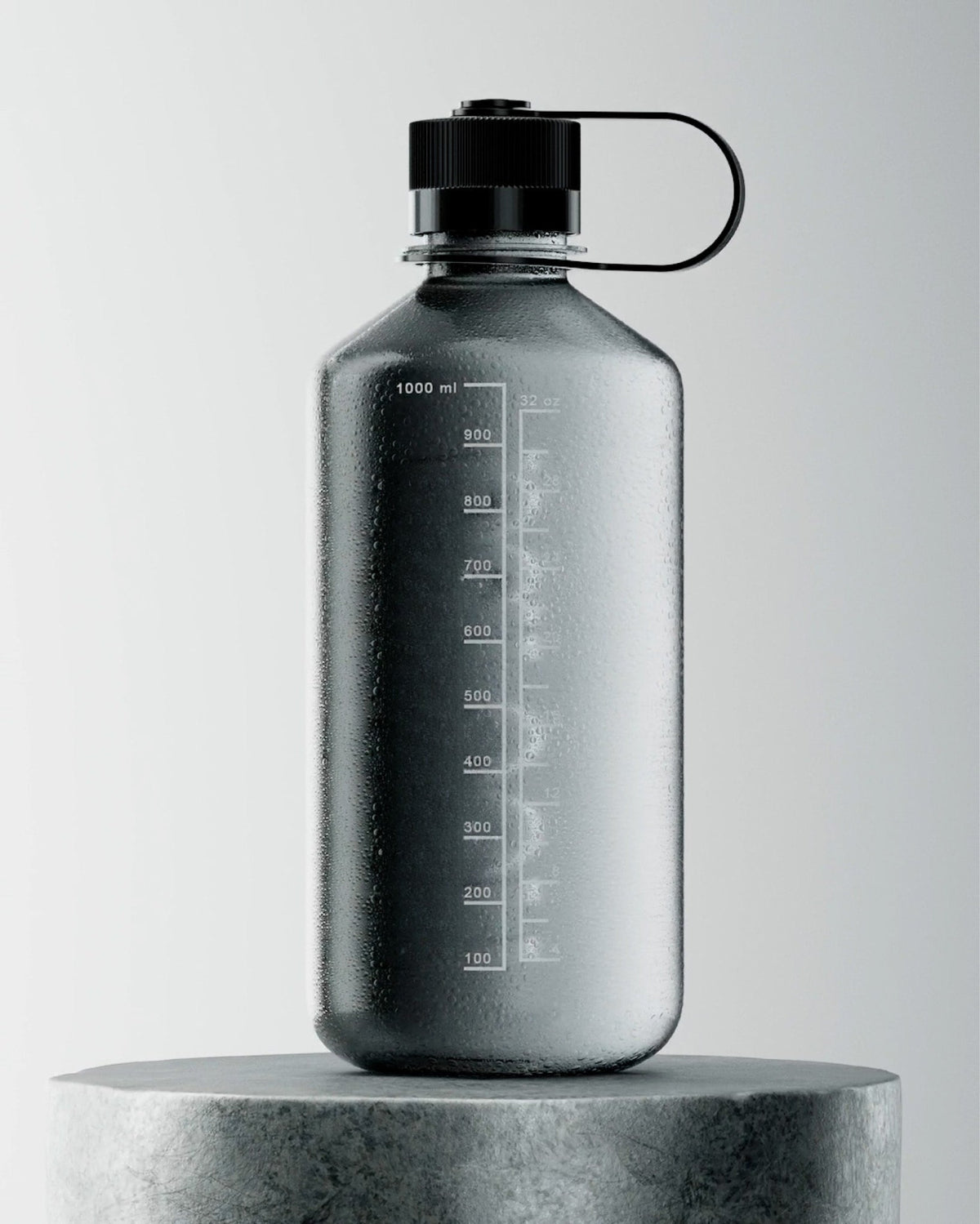 Water Bottle 1000 ml - Black