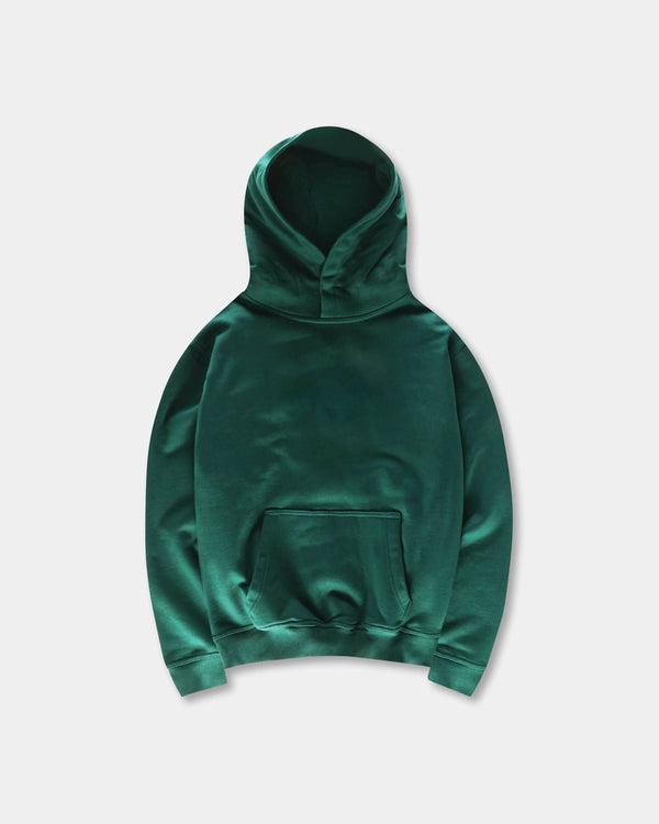 Logo Oversize Hoodie, Men - Deep Green