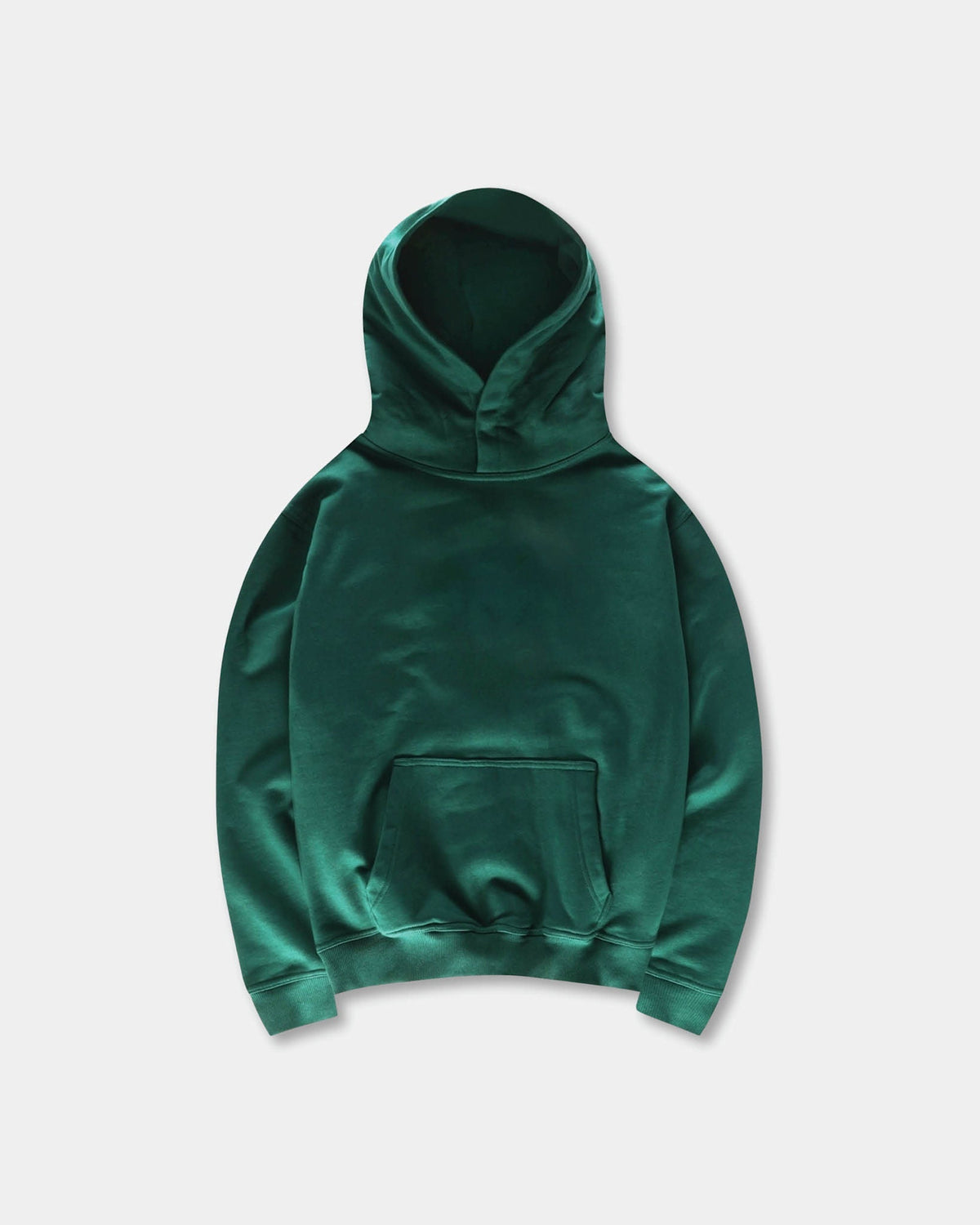 Logo Oversize Hoodie, Men - Deep Green