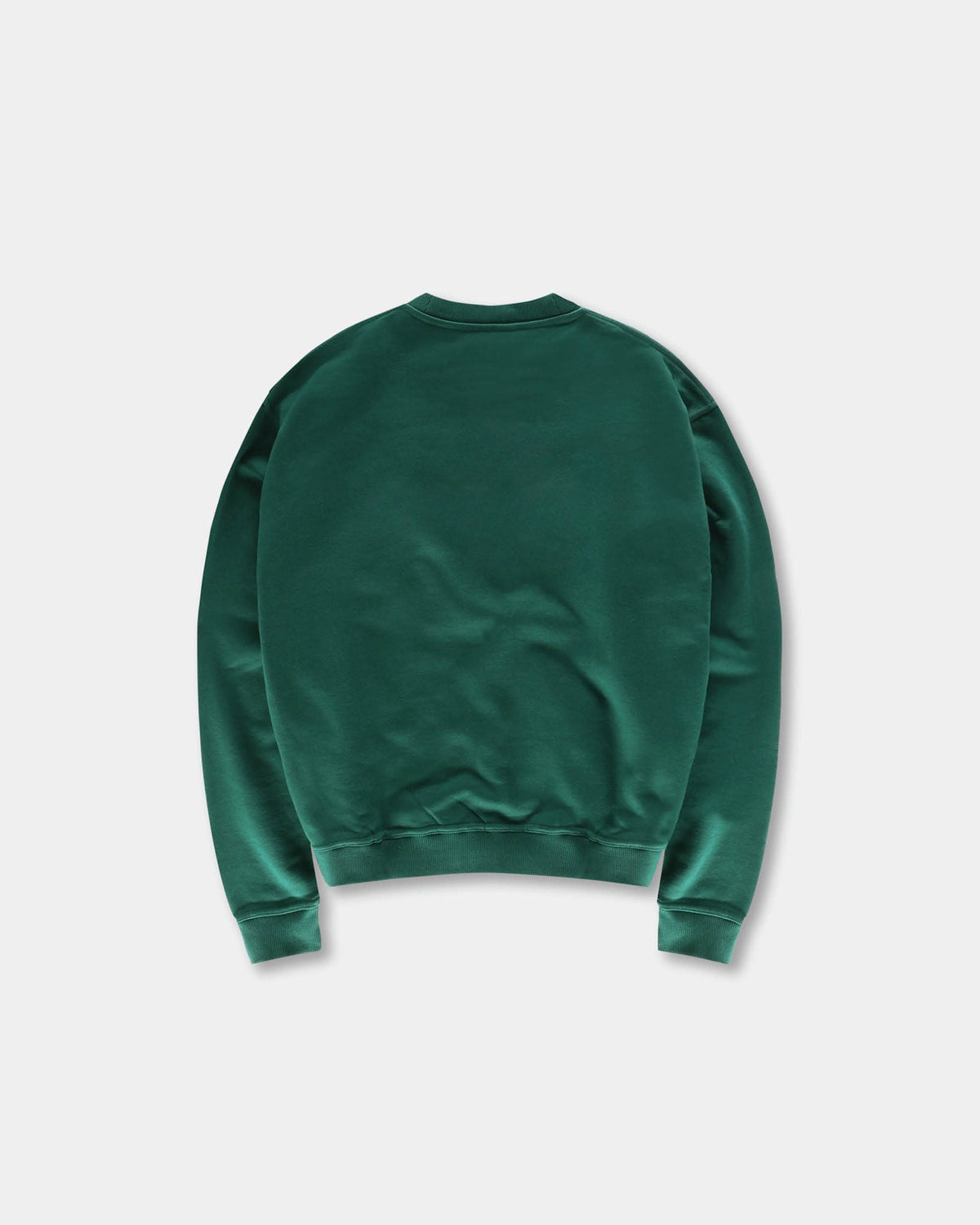 Logo Oversize Crewneck, Women - Deep Green
