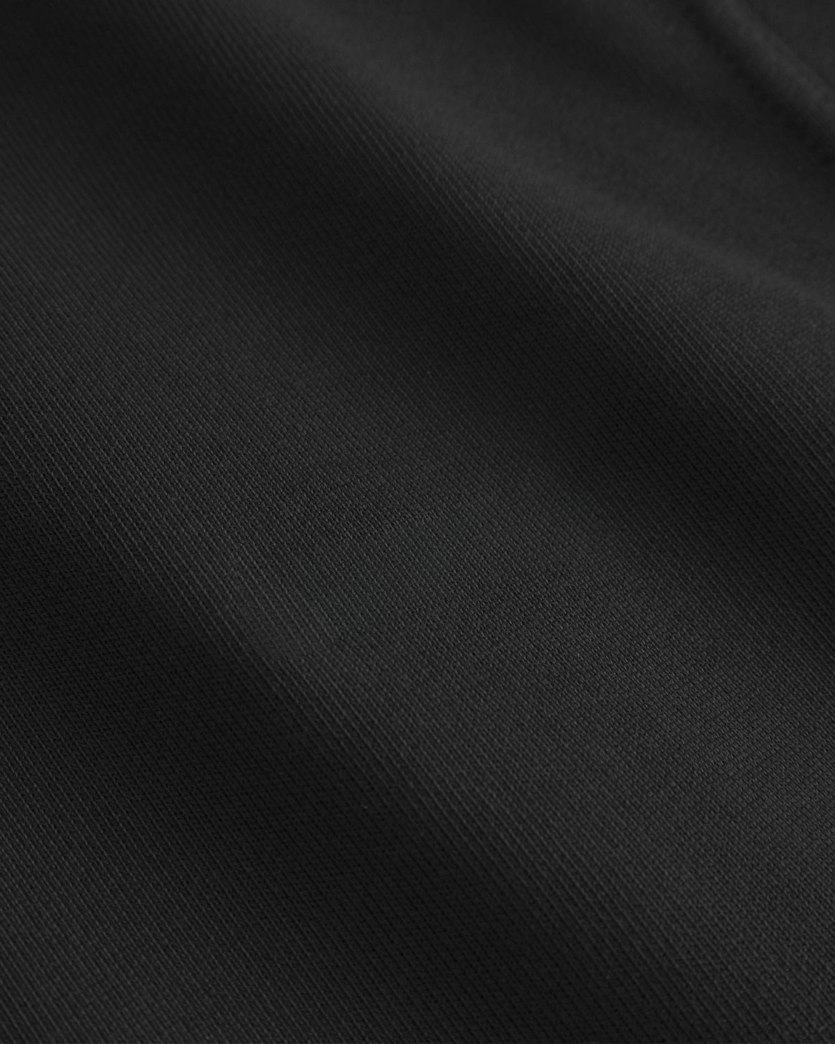 Classic Crewneck, Men - Embroidered Logo - Black