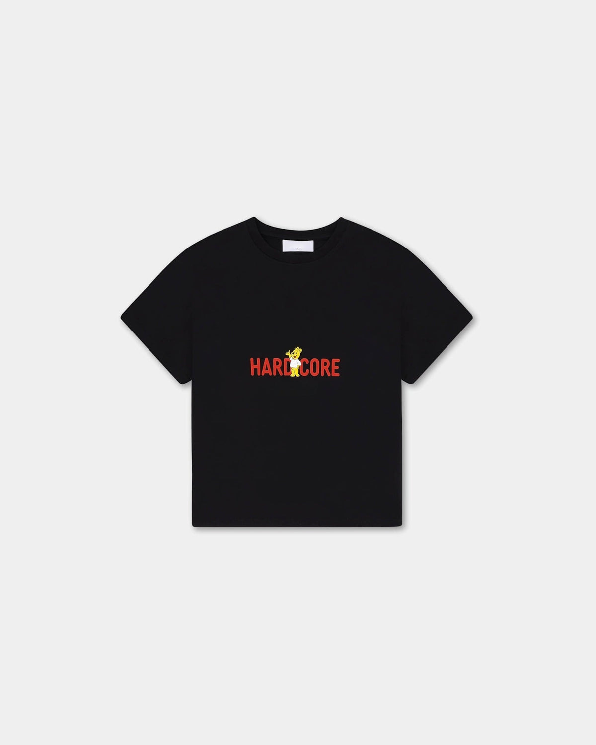 Women's Cropped T-shirt - Hardcore - Black