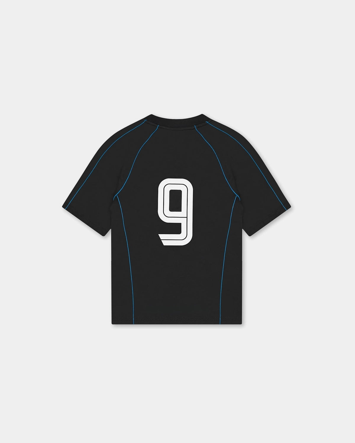 Short Sleeve Football Jersey, Men - Black