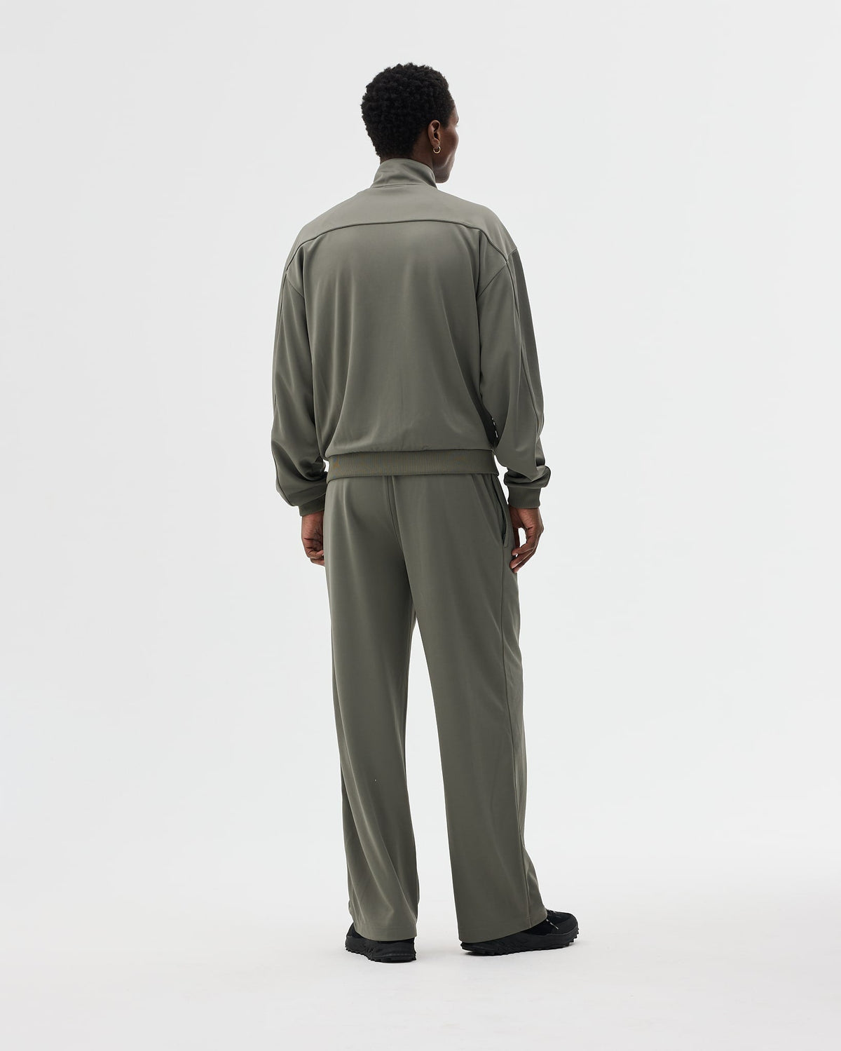 Baz Track Lounge Jacket, Men - SS25 - Castor Gray