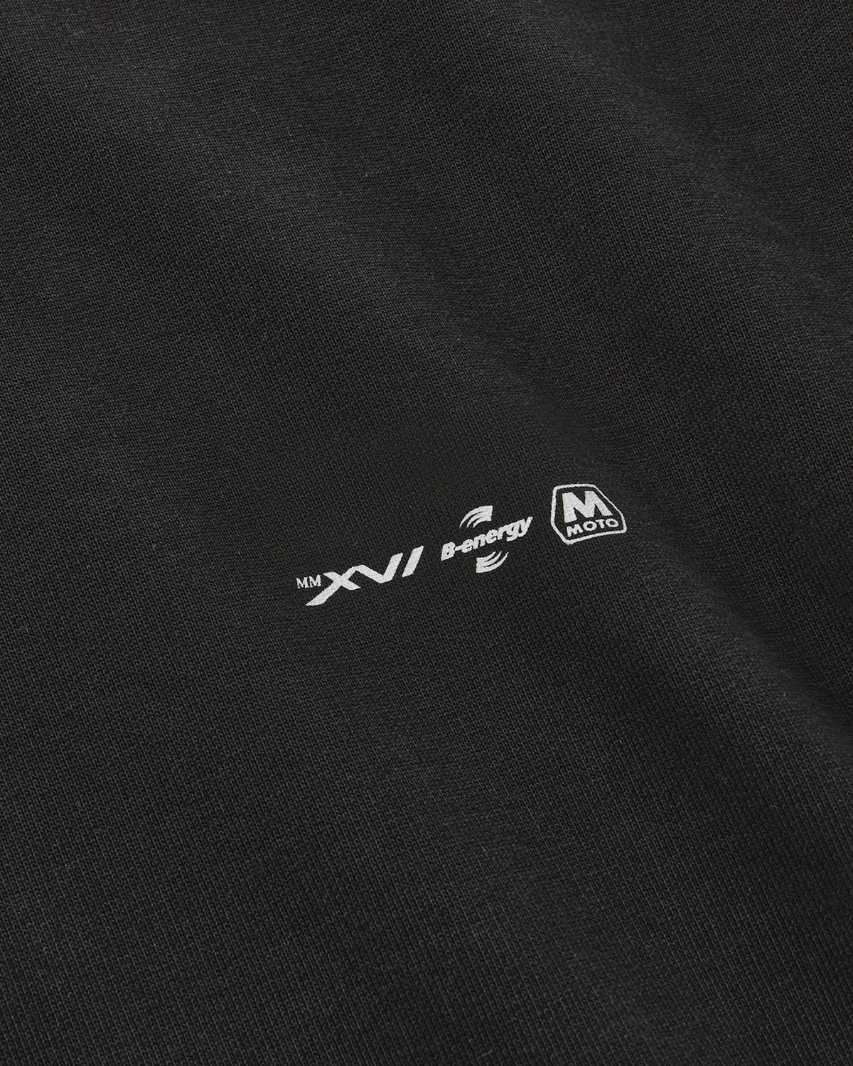 Oversized Crewneck, Men - Moto - Black