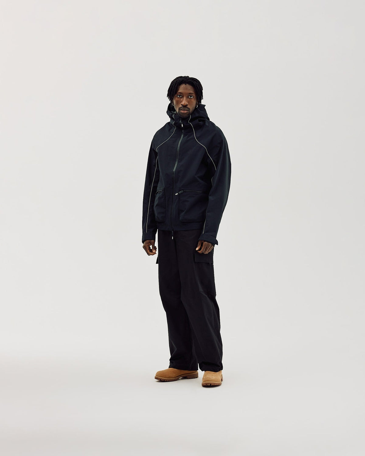 Rain Jacket, Men - Black