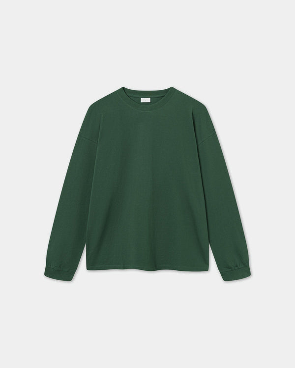Long Sleeve Oversize, Men - Bottle Green