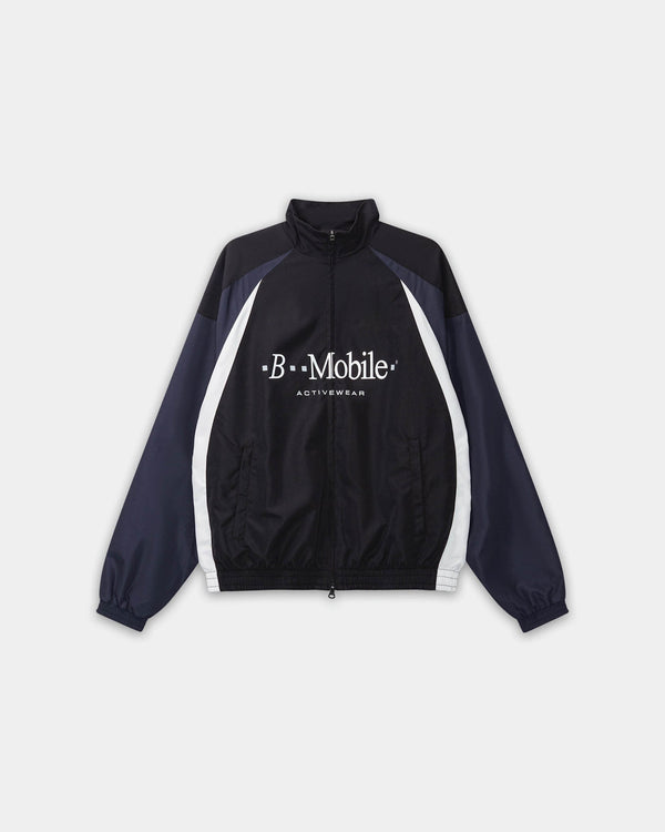 Football Track Jacket, Men - Black