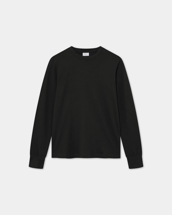 Long Sleeve, Men - Black