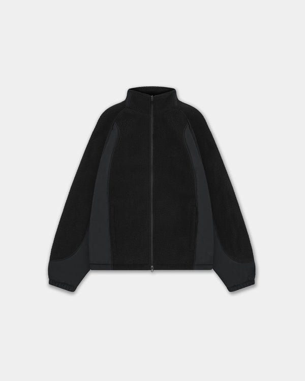 Polar Fleece Jacket, Women - Black