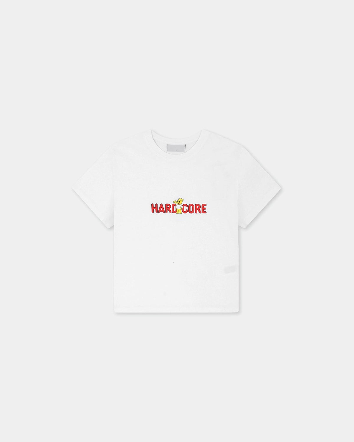 Women's Cropped T-shirt - Hardcore - White