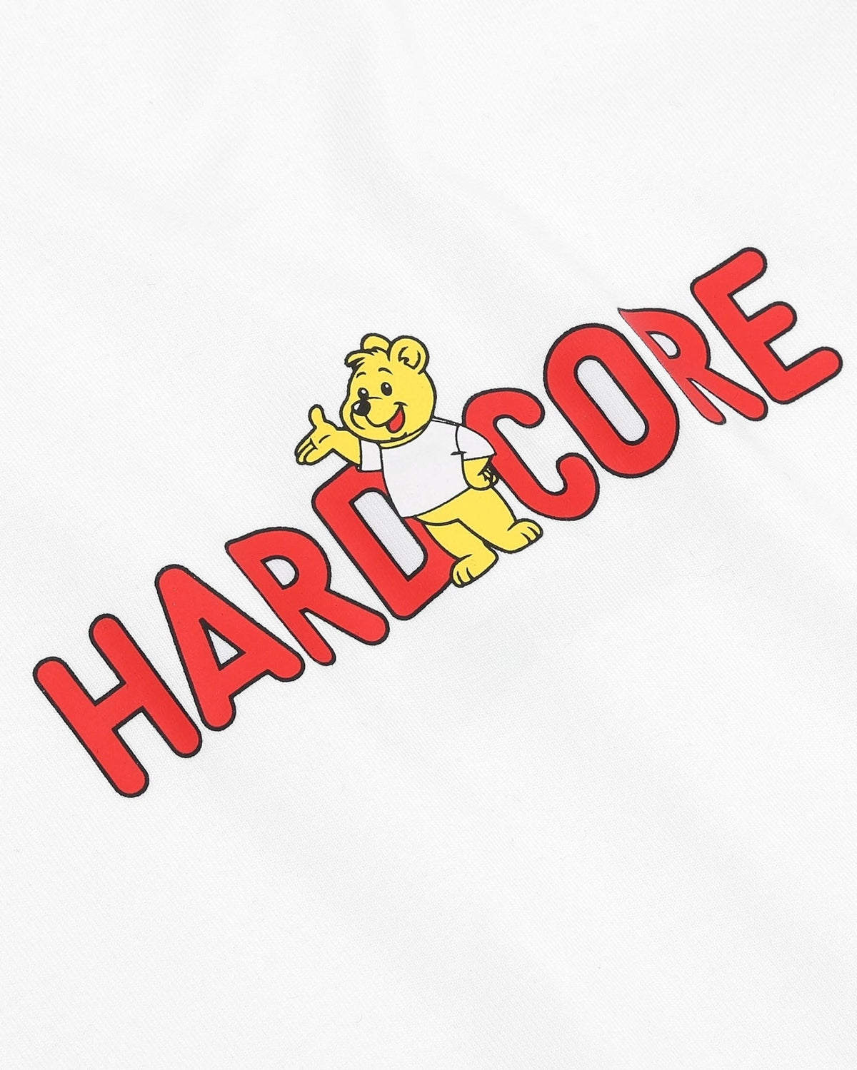 Women's Cropped T-shirt - Hardcore - White