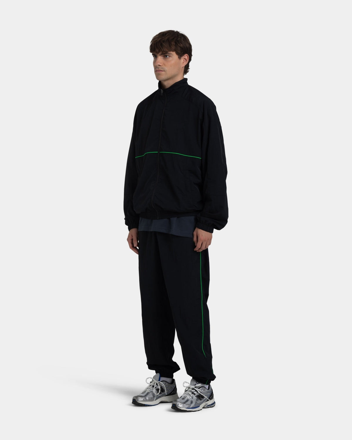 Track Pants, Men - Black