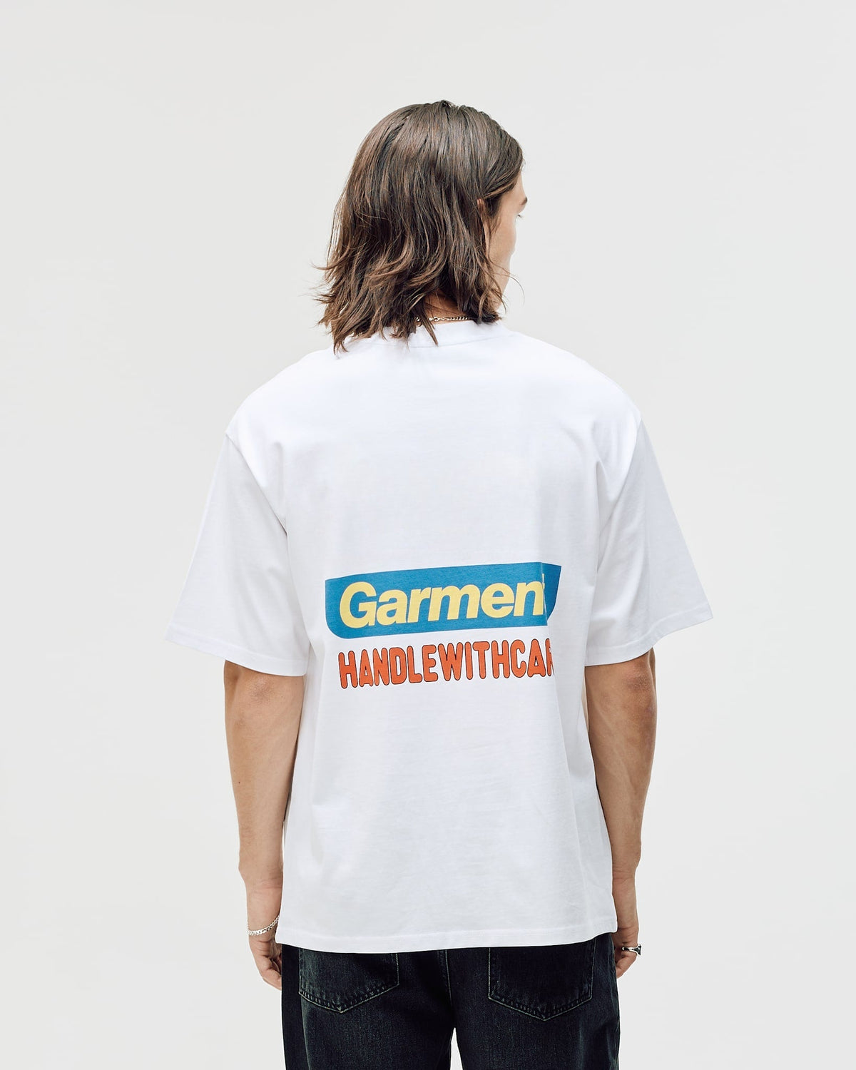 Box Fit T-shirt, Men - Duality - White
