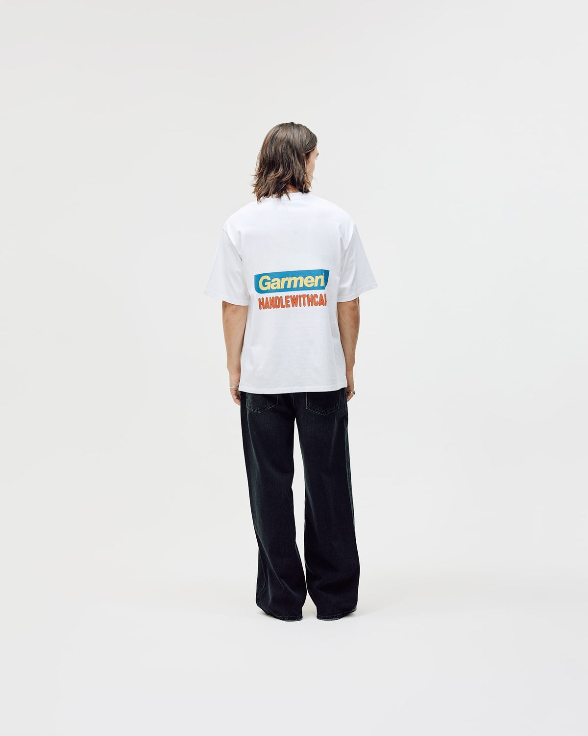Box Fit T-shirt, Men - Duality - White