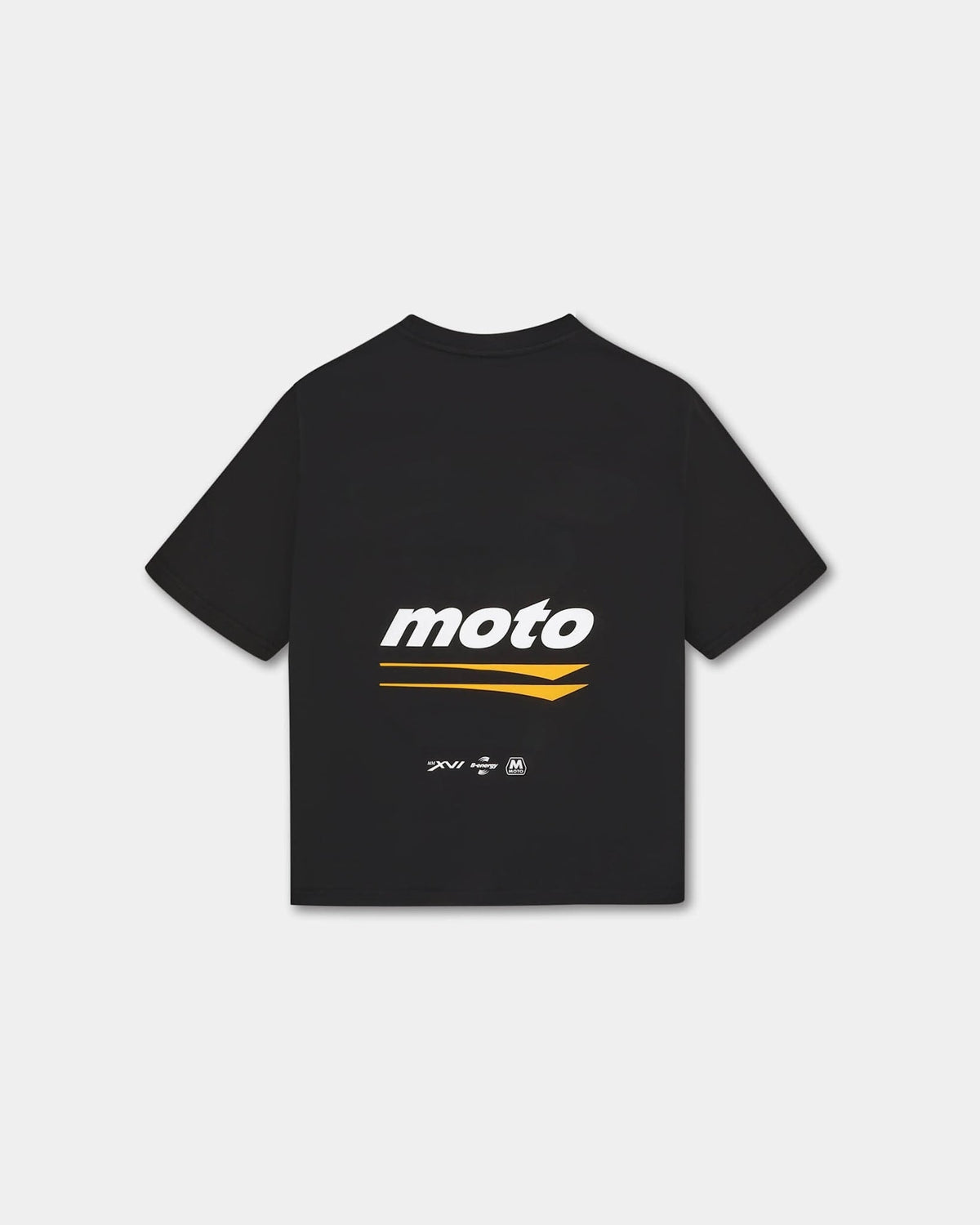 Box Fit T-shirt, Men - Moto - Black