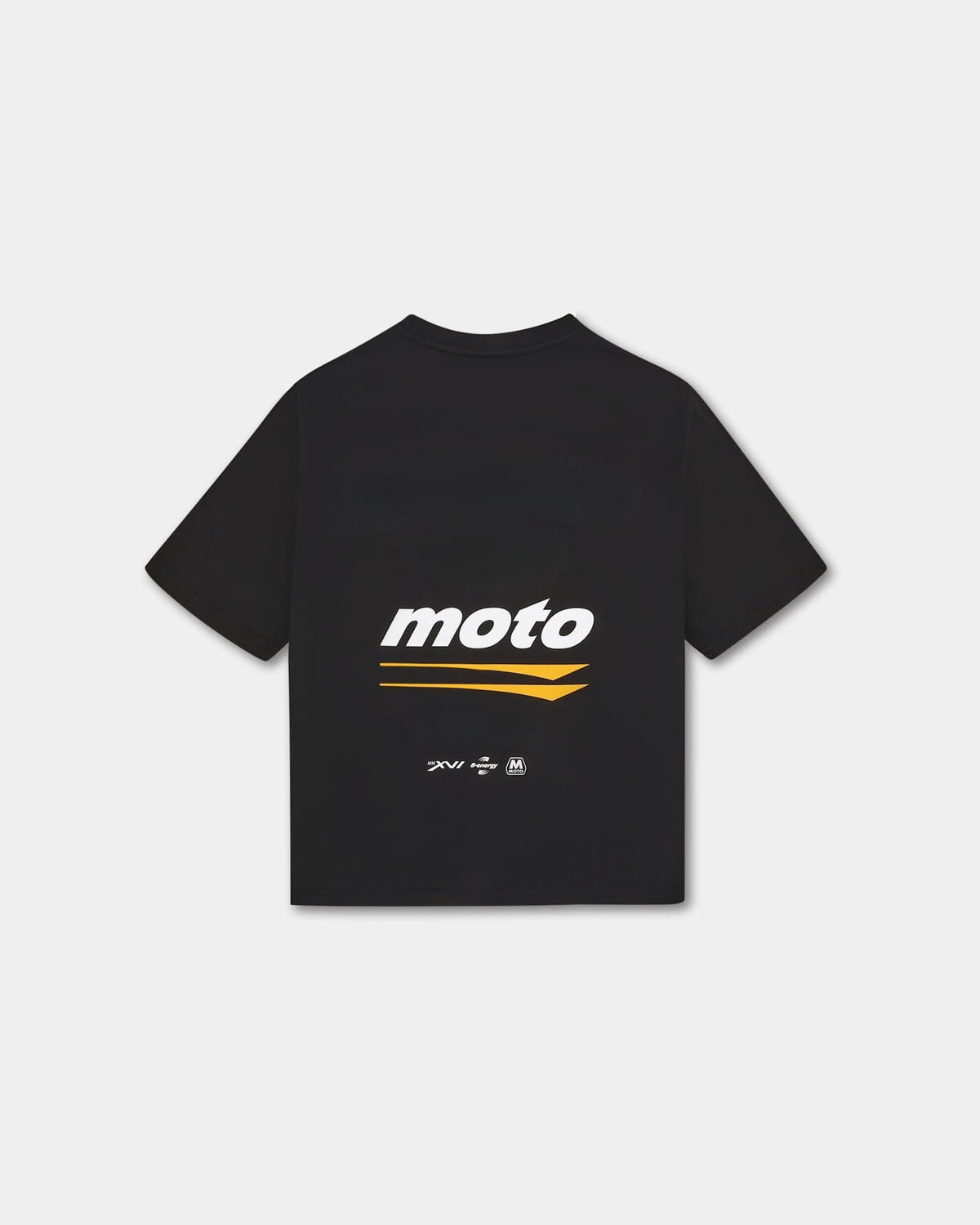 Box Fit T-shirt, Men - Moto - Black