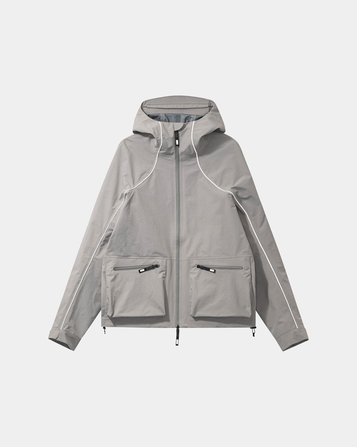 Rain Jacket, Men - Ghost Grey