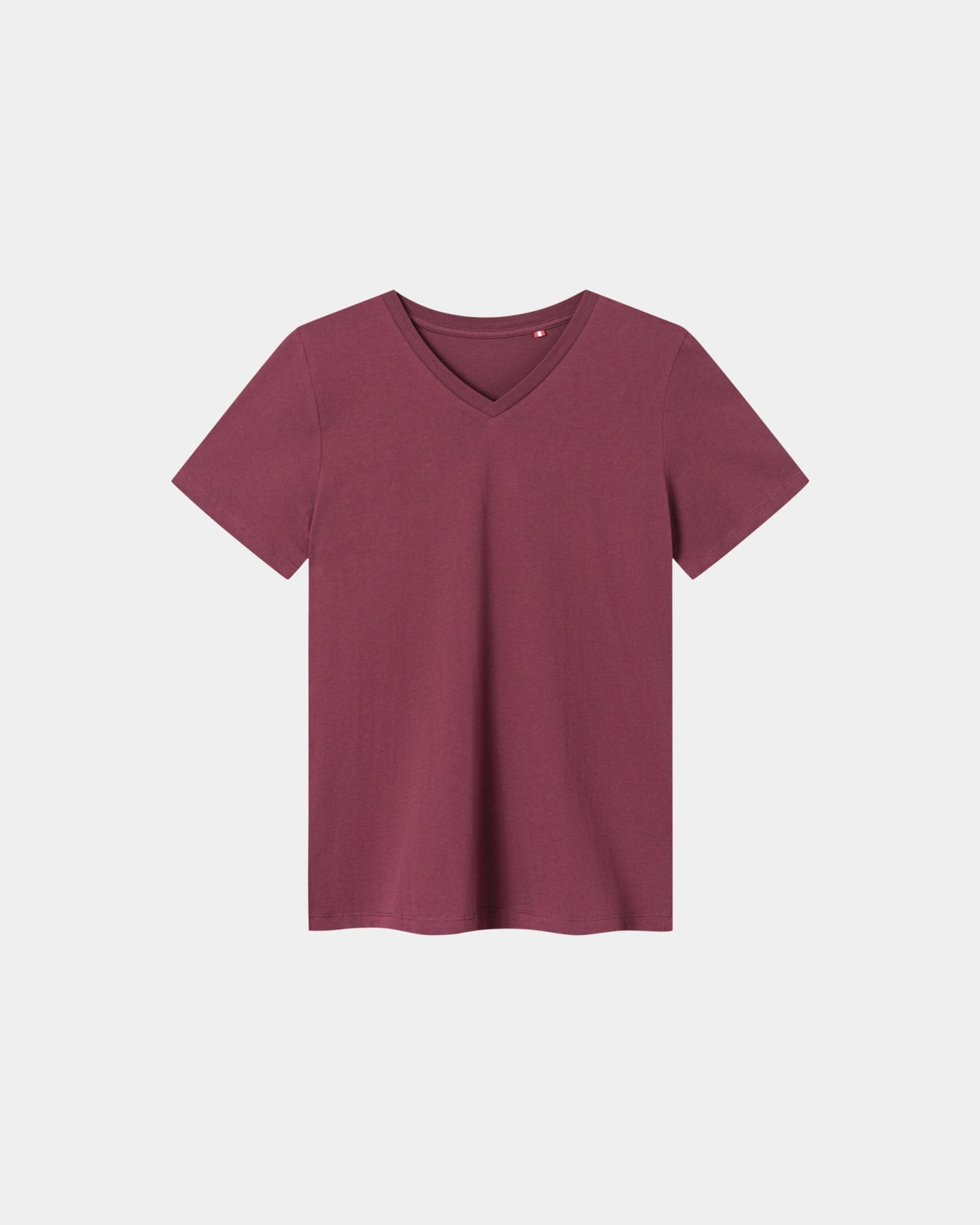 V-Neck, Men - Burgundy