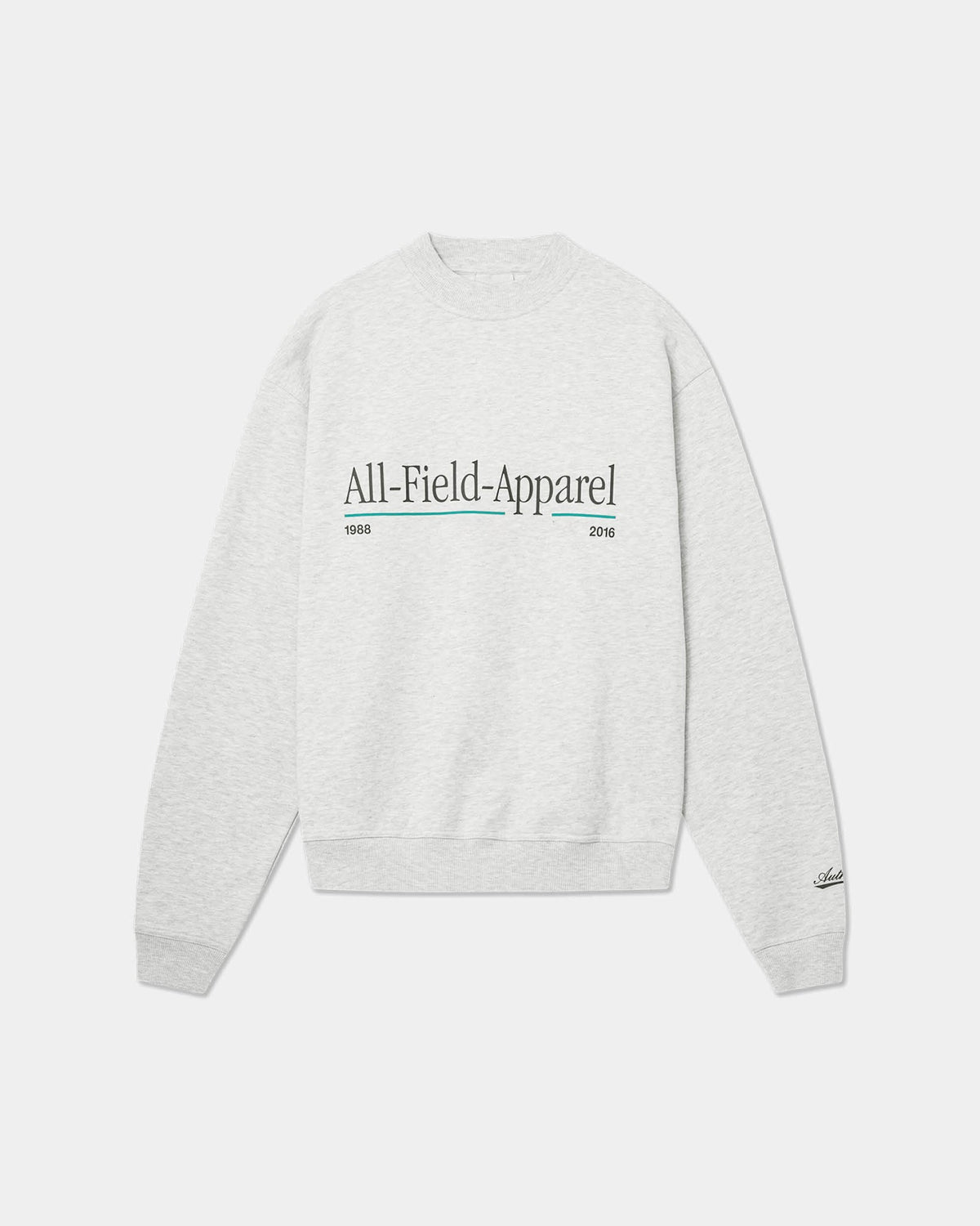 Oversize Crewneck, Men - AW25 - Cloudy Grey