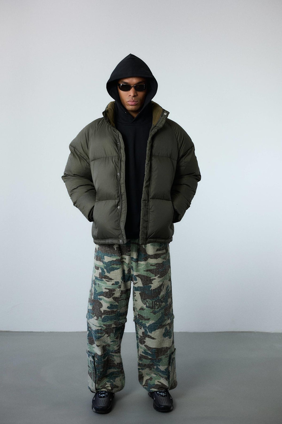 Puffer Jacket, Men - AW25 - Black Ink