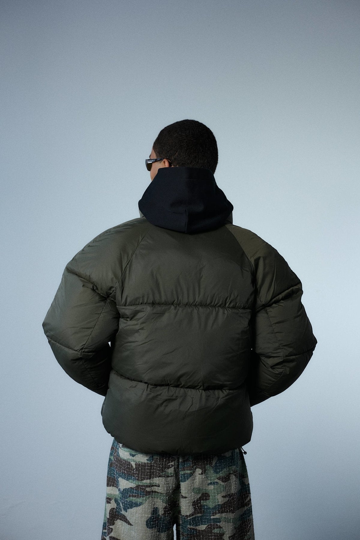 Puffer Jacket, Men - AW25 - Black Ink