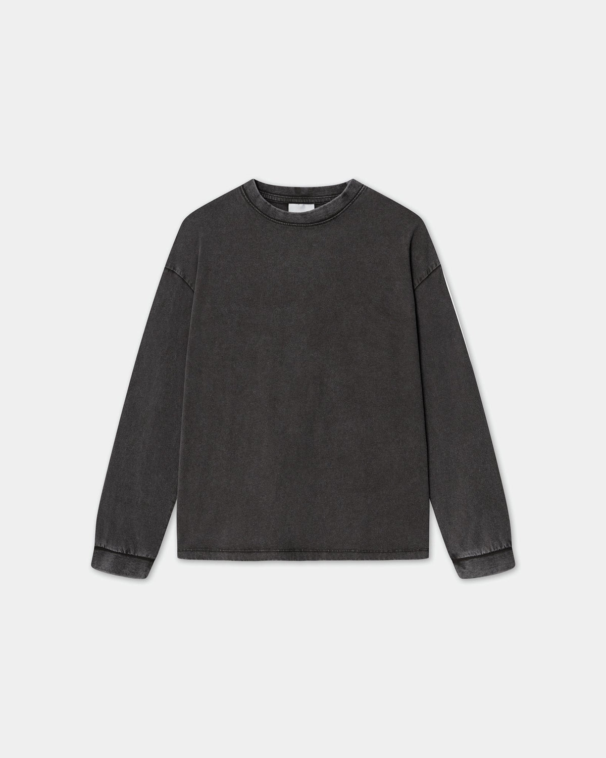 Long Sleeve Oversize, Men - Acid wash - Vintage Black