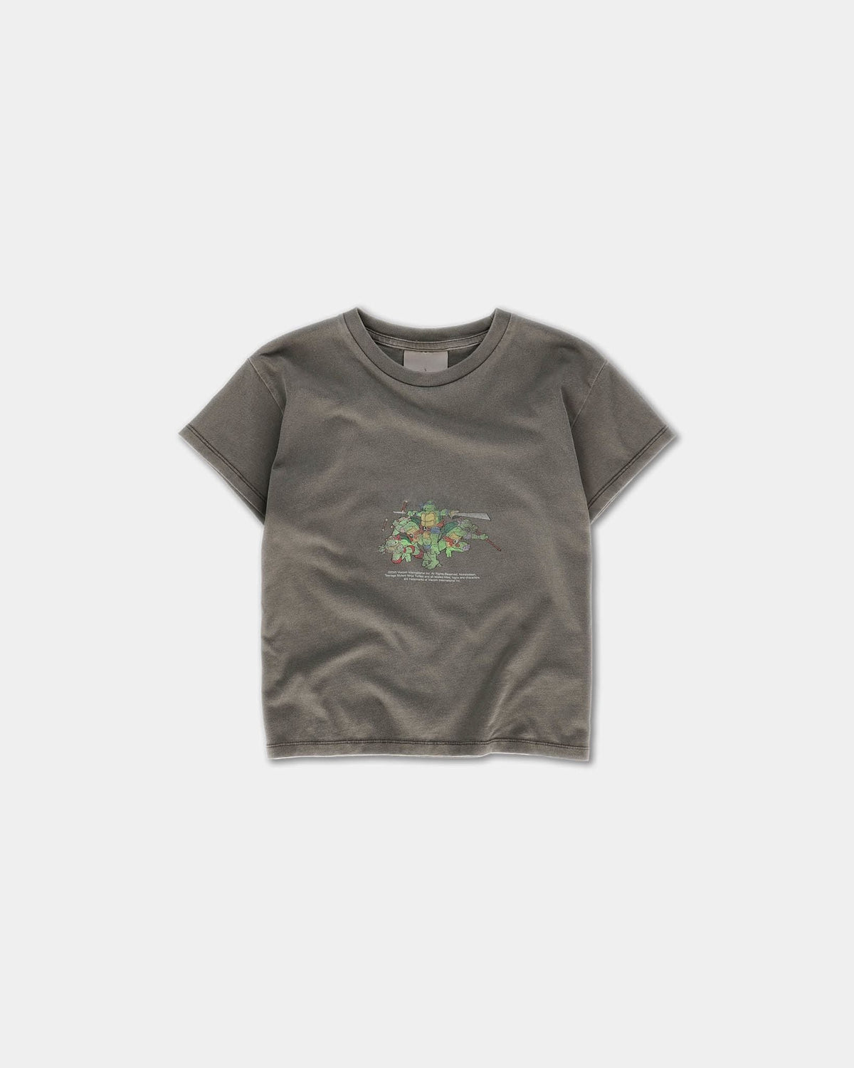 Cropped Women's Tee - TMNT - Black