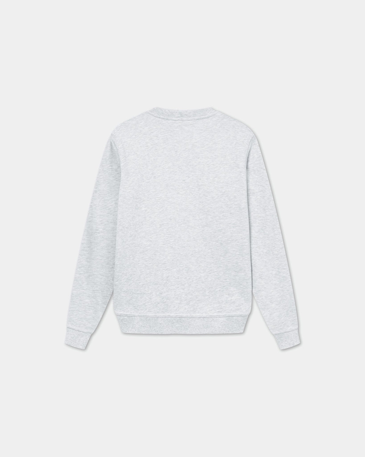 Classic Crewneck, Men - Embroidered Logo - Cloudy Grey