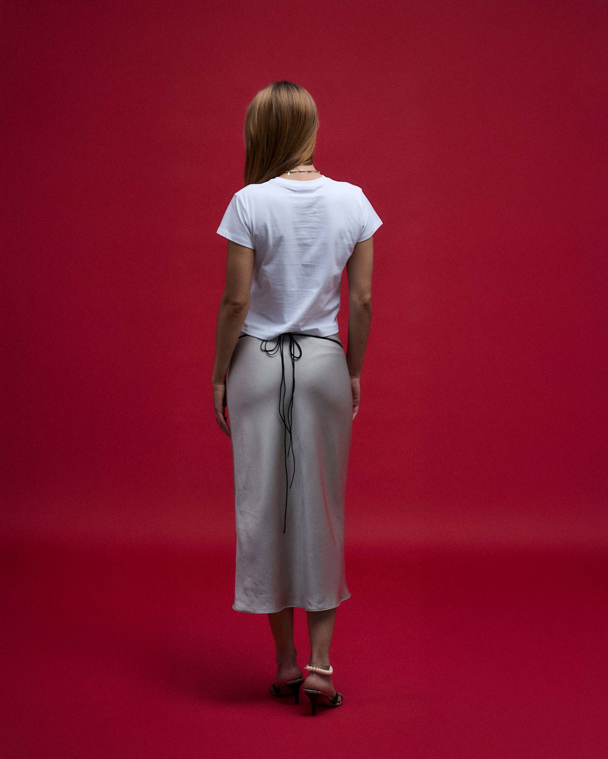 Cropped Women's Tee - TMNT - White