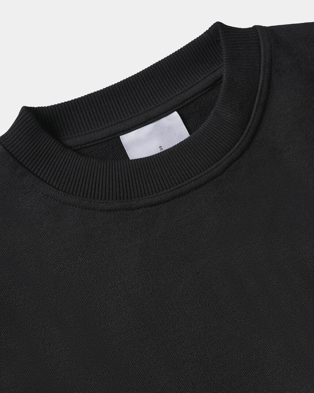 Oversize Crewneck, Men - Black