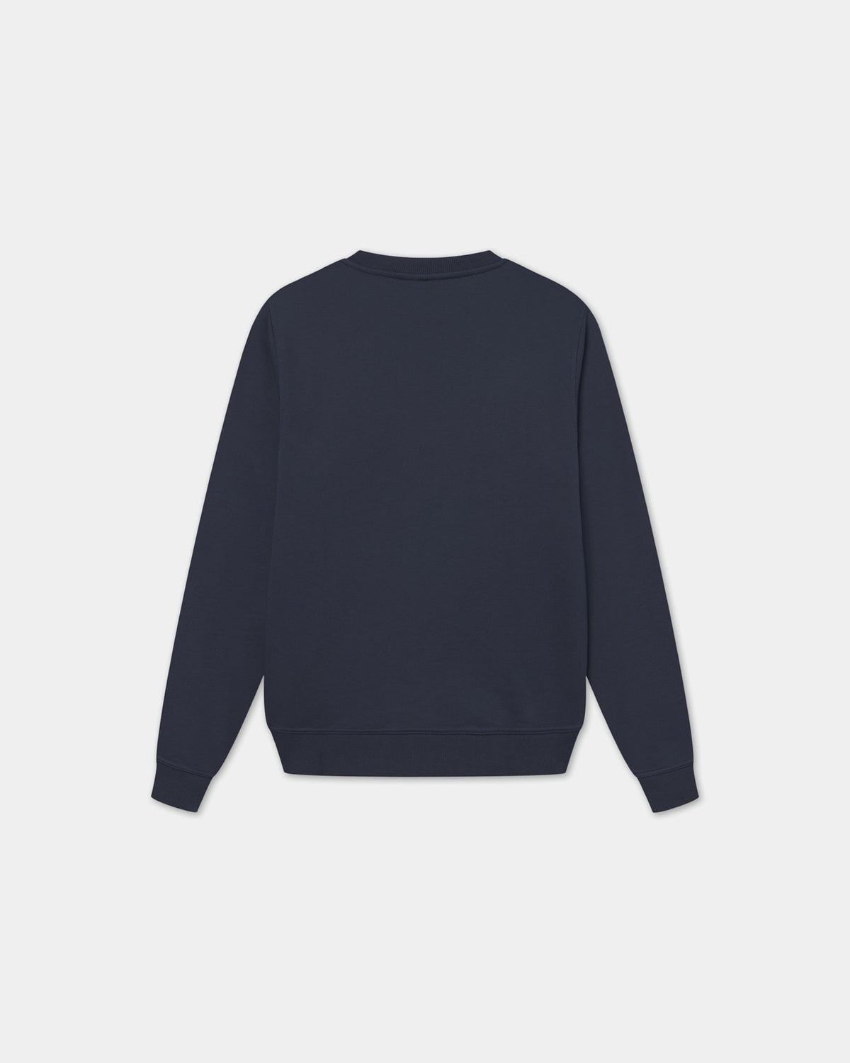 Classic Crewneck, Men - Embroidered Logo - Navy Blue