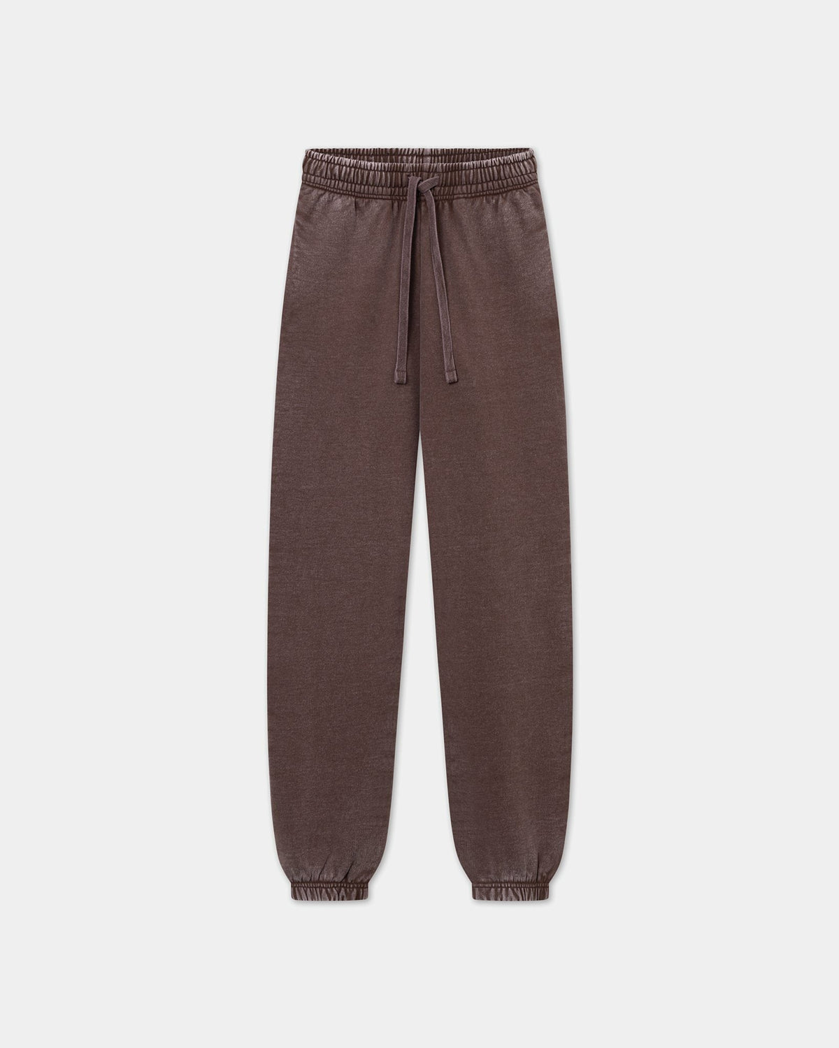 Sweatpants Heavy, Men - Acid wash - Chicory Coffee