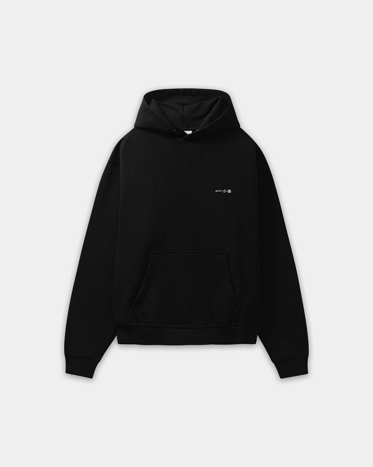 Oversized Hoodie, Women - Horsepower - Black